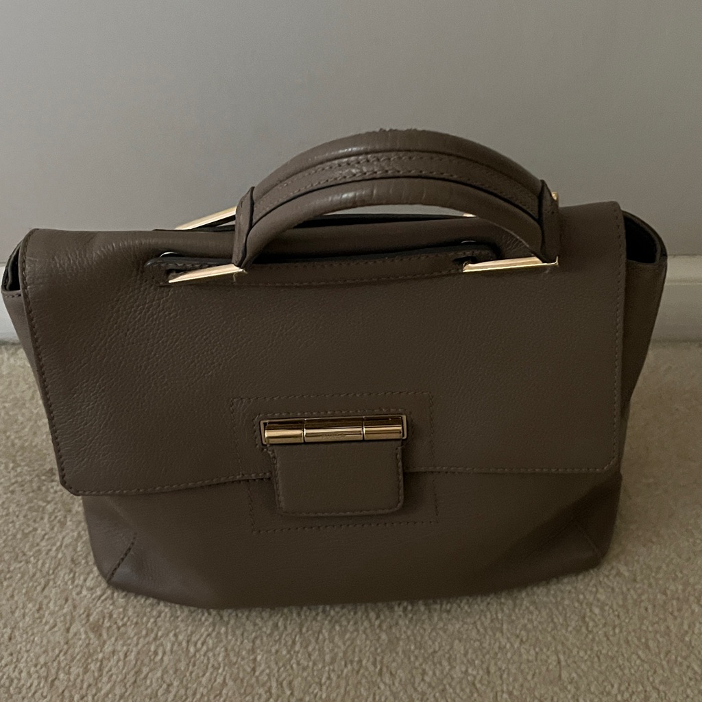 Euc Furla Artesia Leather Satchel Orig. $628